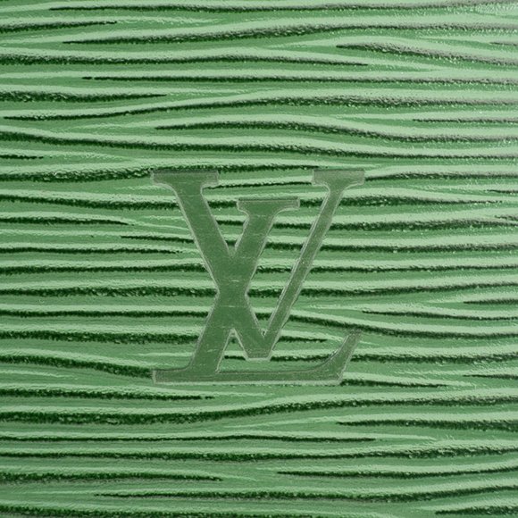 LOUIS VUITTON Green Epi Leather Clutch Bag M54455 Senator Case - Picture 6 of 12